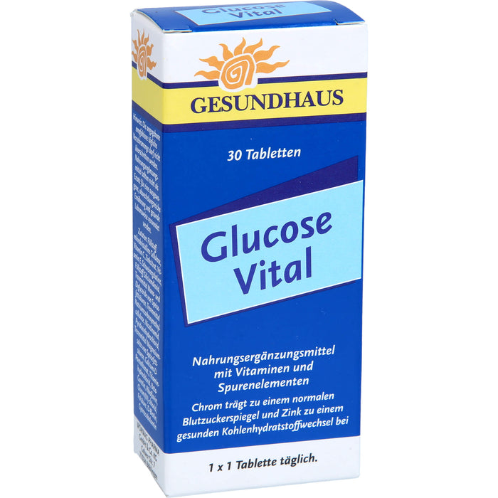 Gesundhaus Glucose Vital, 30 St TAB