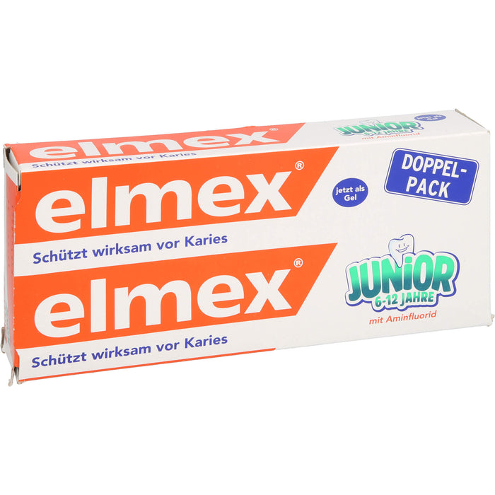 elmex Junior Zahnpasta Doppelpack, 2X75 ml ZPA