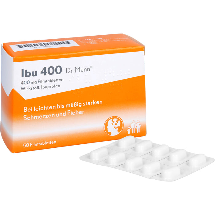 Ibu 400 Dr. Mann, 50 pcs. Tablets