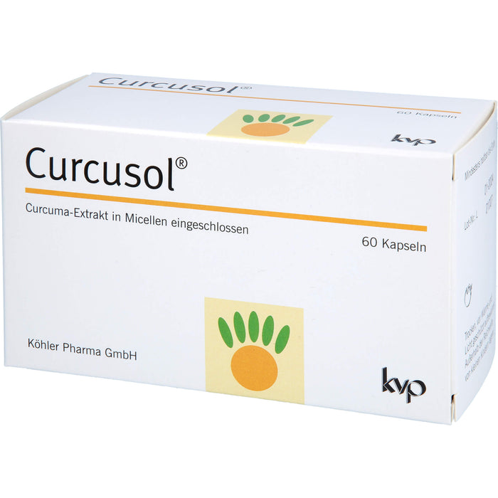 Curcusol Curcuma-Extrakt Kapseln, 60 pc Capsules