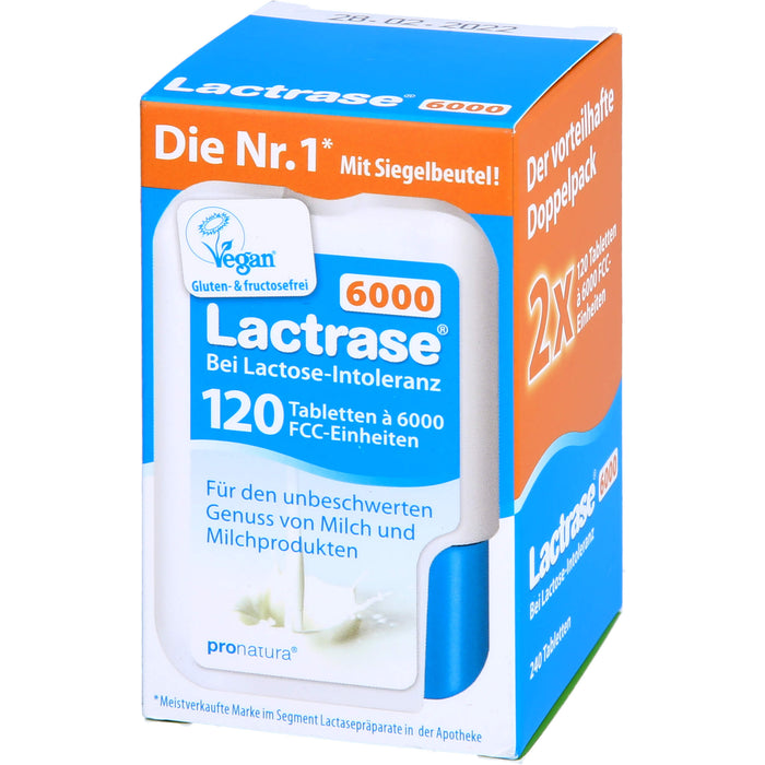 Lactrase 6000 Tabletten, 240 pcs. Tablets