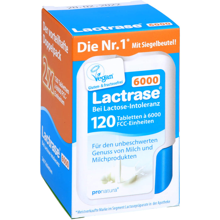 Lactrase 6000 Tabletten, 240 pcs. Tablets