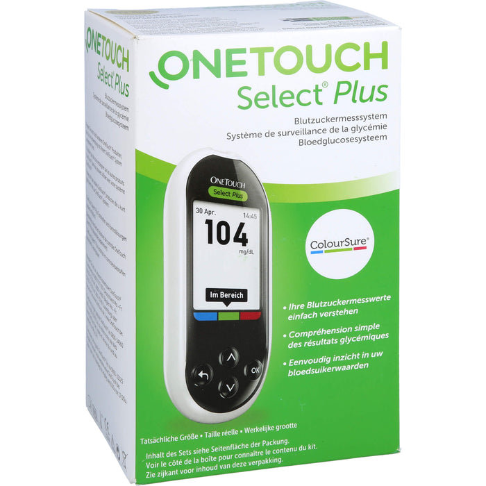 OneTouch SelectPlus Blutzuckermesssystem mg/dL, 1 St