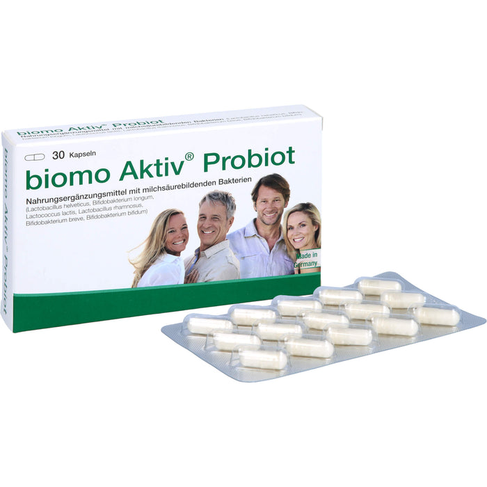 biomo Aktiv Probiot Kapseln, 30 pcs. Capsules