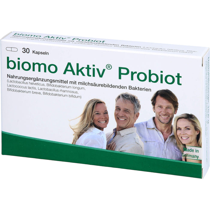 biomo Aktiv Probiot Kapseln, 30 pc Capsules