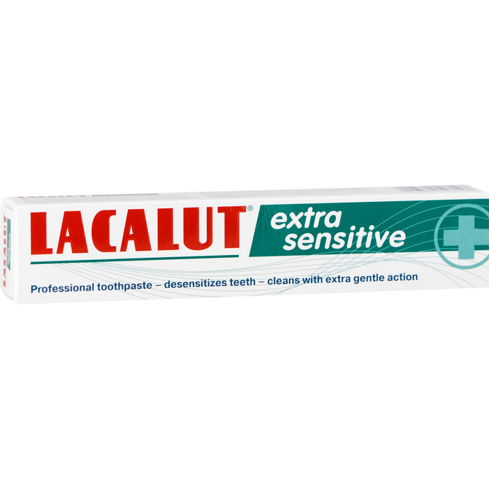 Lacalut extra sensitive Wirkzahncreme, 75 ml Toothpaste