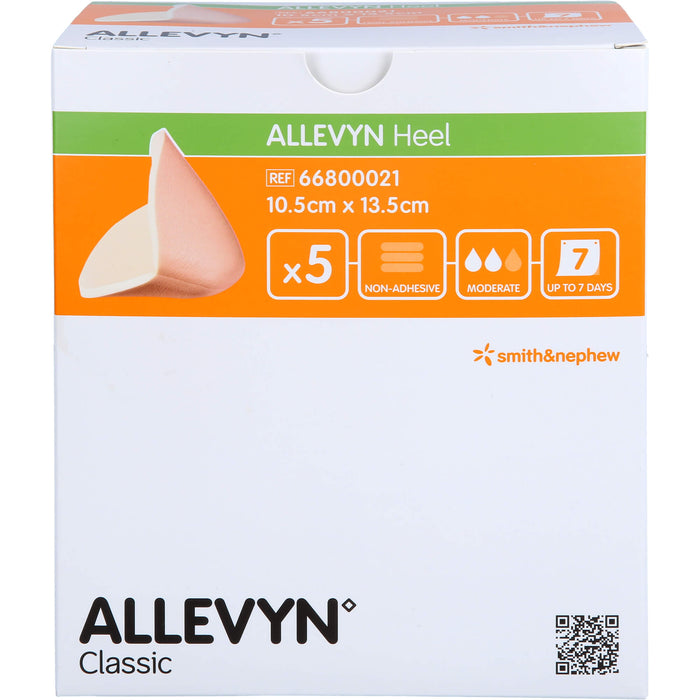 Allevyn Heel Schaumstoff Fersenverband, 5 pcs. Compresses