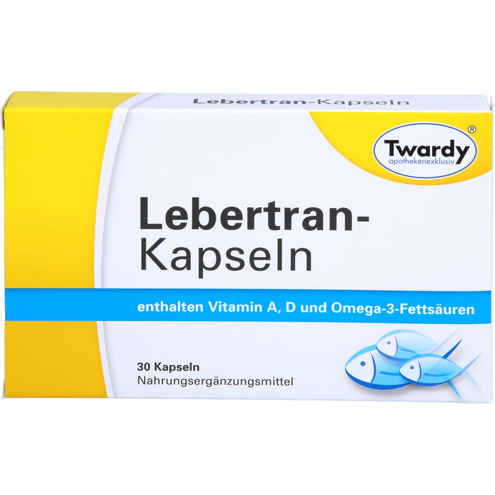 Twardy Lebertran-Kapseln, 30 pc Capsules