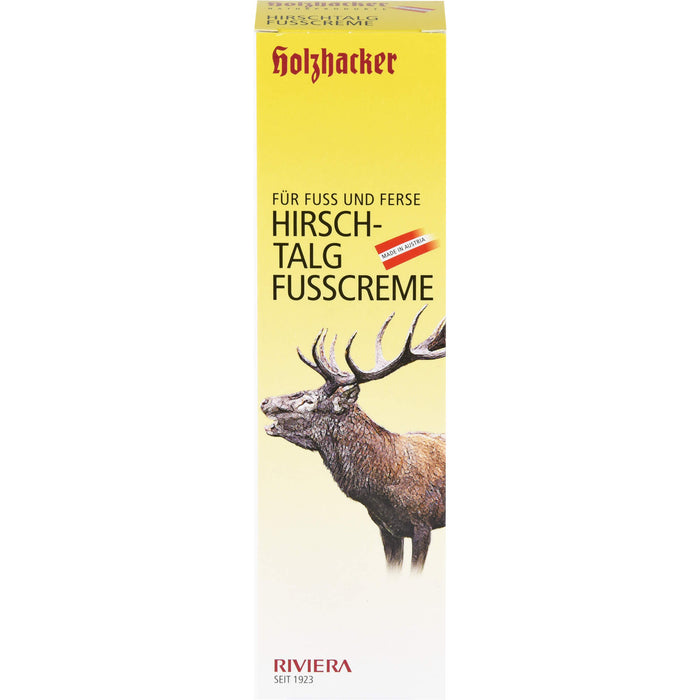 RIVIERA Hirschtalg Fusscreme Parabenfrei, 75 ml CRE