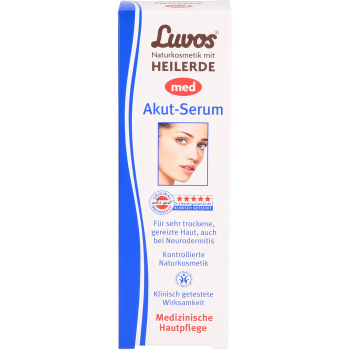 Luvos Naturkosmetik med Akut-Serum, 50 ml Lösung