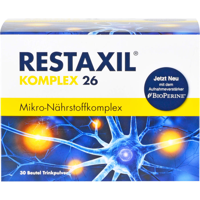 Restaxil Komplex 26 Trinkpulver mit Mikro-Nährstoffkomplex, 30 pc Sachets