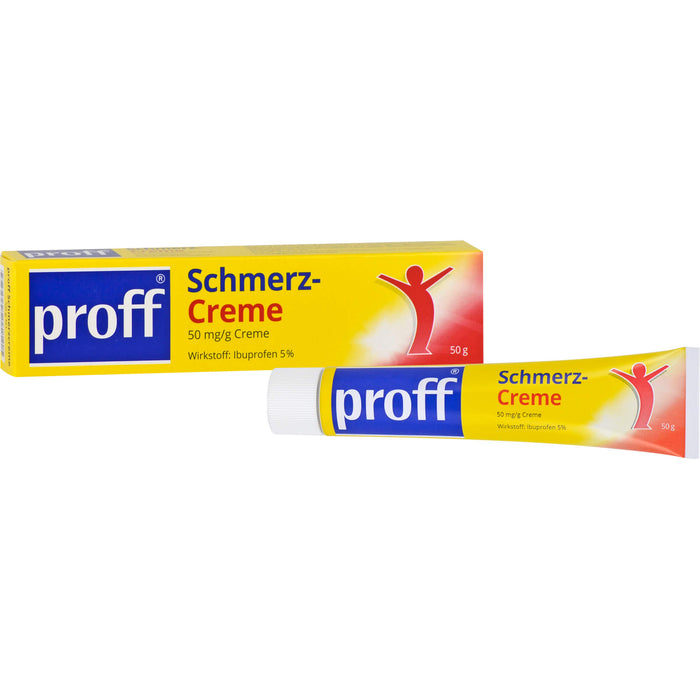 proff Schmerz-Creme zum Einreiben in die Haut, 50 g Crème