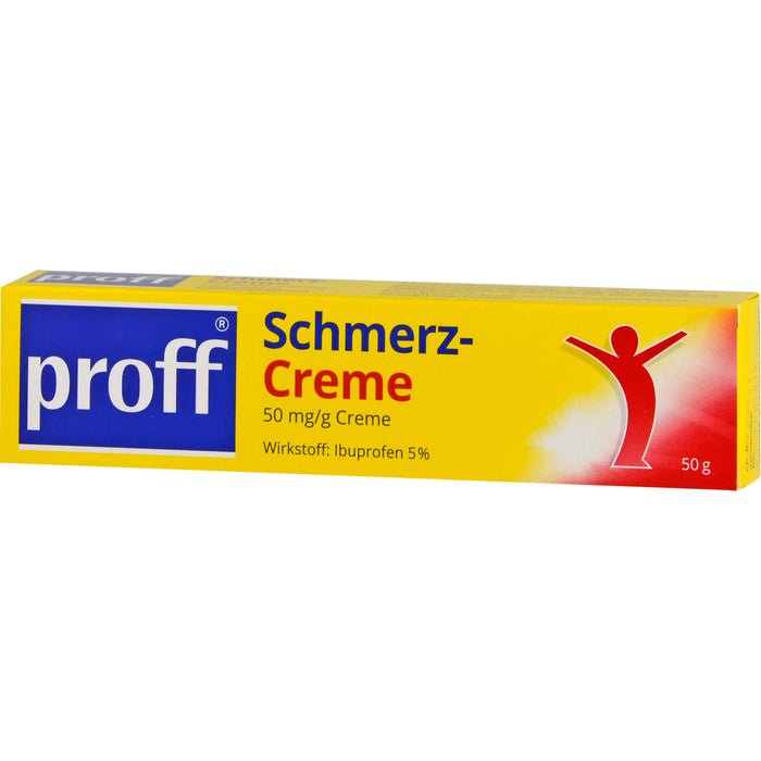 proff Schmerz-Creme zum Einreiben in die Haut, 50 g Crème