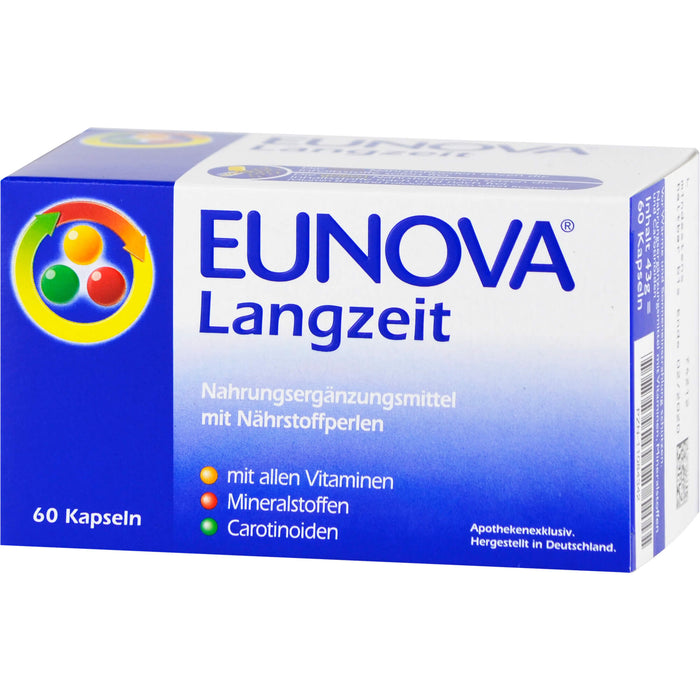 EUNOVA Langzeit Kapseln, 60 pc Capsules