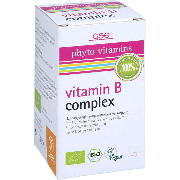 phyto vitamins Vitamin B Complex Tabletten, 60 pc Tablettes