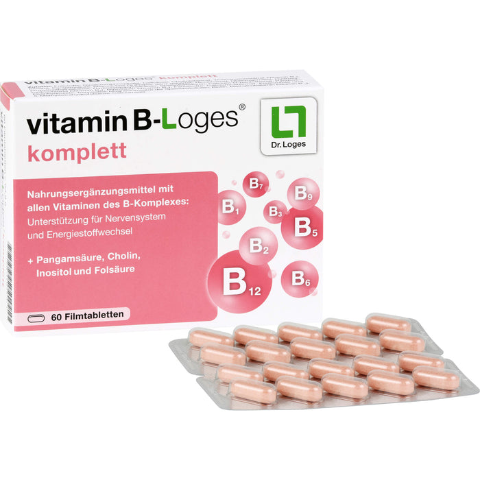 vitamin B-Loges komplett Filmtabletten, 60 St. Tabletten