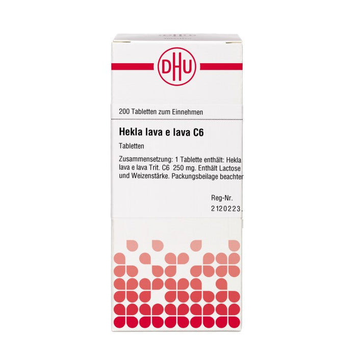 DHU Hekla lava e lava C6 Tabletten, 200 St. Tabletten