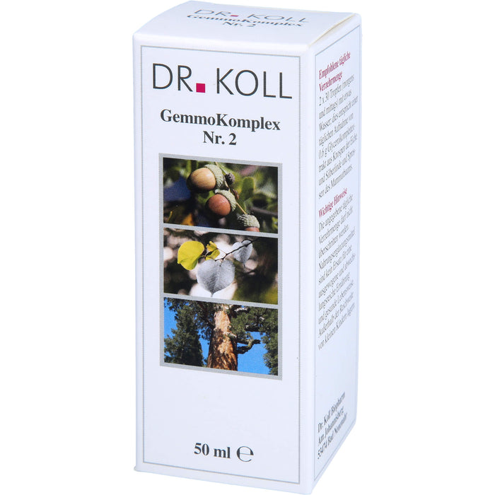 DR. KOLL GemmoKomplex Nr. 2 Tropfen zum Einnehmen, 50 ml Lösung