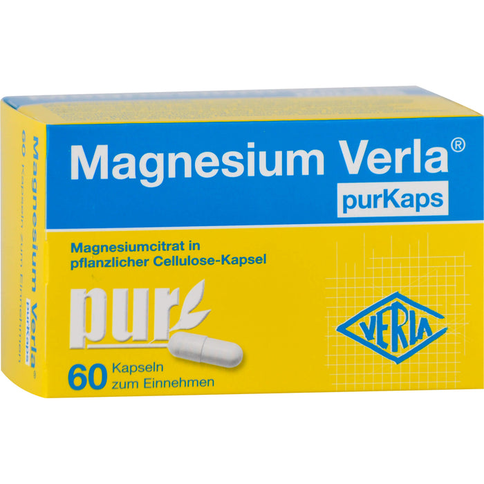 Magnesium Verla purKaps , 60 pcs. Capsules