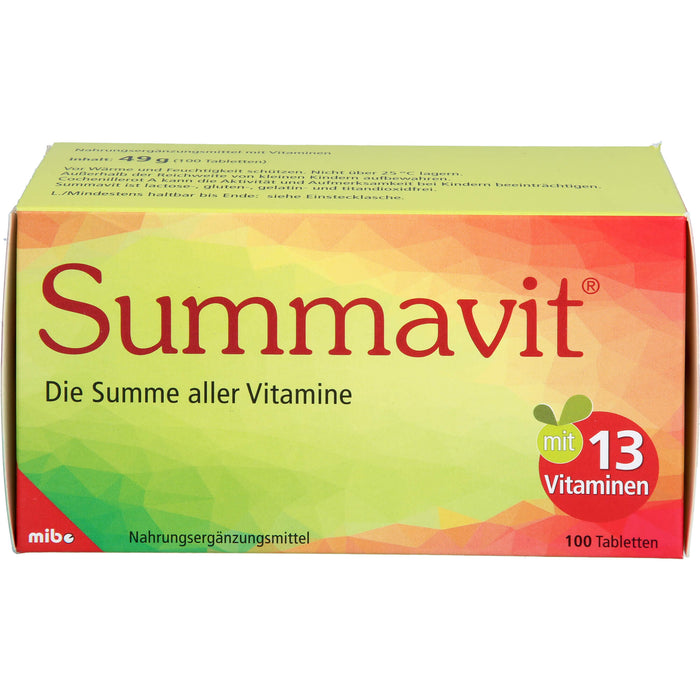 Summavit, 100 pcs. Tablets