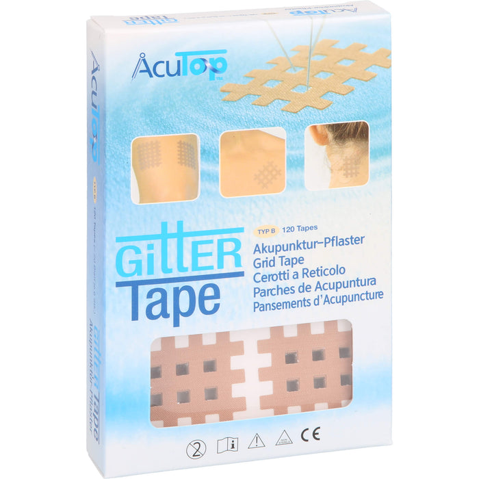 Gitter Tape Acutop 3x4cm, 20X6 St PFL