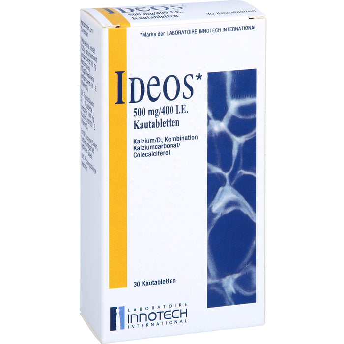 Ideos 500mg/400 I.E. Emra Kautabletten, 30 St KTA