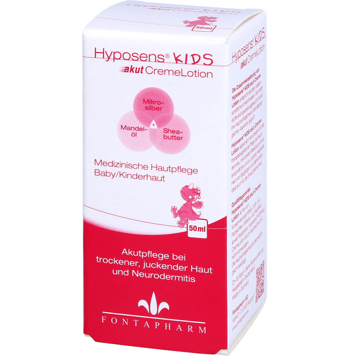 Hyposens Kids AKUT CremeLotion, 50 ml LOT