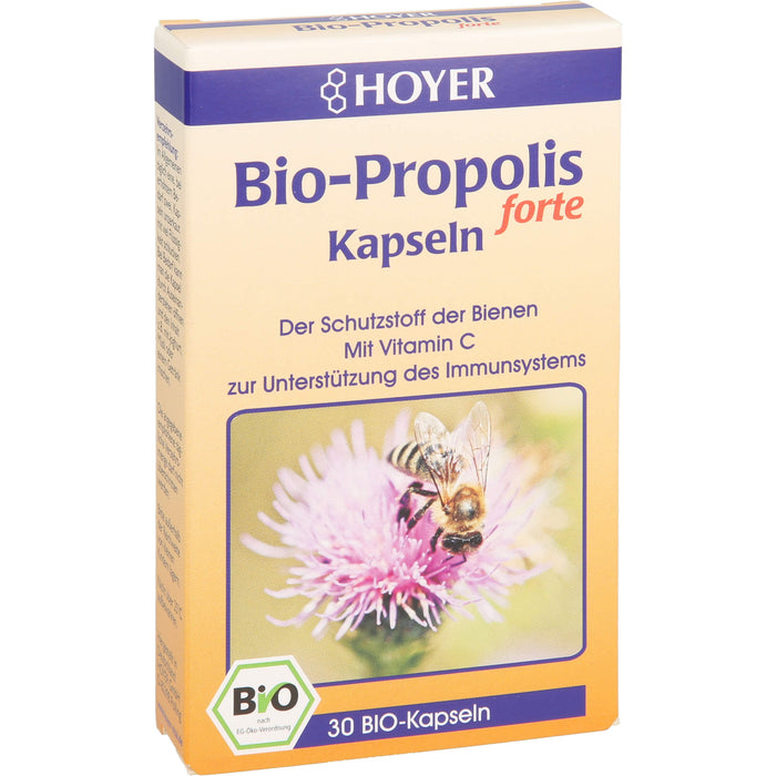 HOYER Propolis forte Kapseln BIO, 30 St KAP