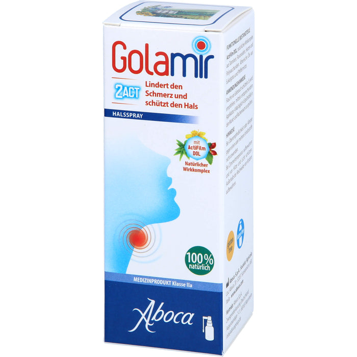 Golamir 2Act Halsspray, 30 ml Lösung