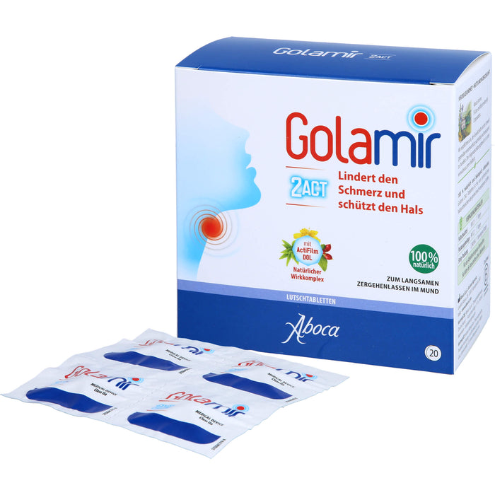 Golamir 2Act Lutschtabletten, 30 g Tablettes