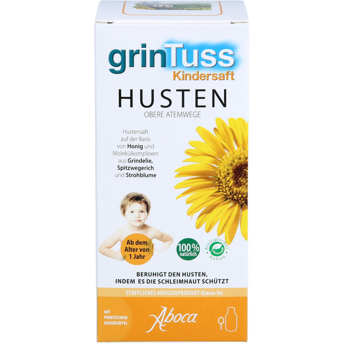 Aboca Grintuss Kindersaft bei Husten, 210 g Solution