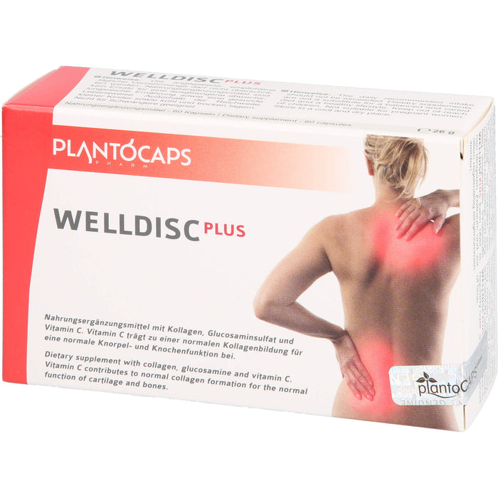 plantoCAPS WELLDISC PLUS Kapseln, 60 pcs. Capsules