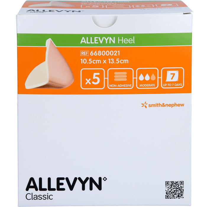 Allevyn Heel Schaumstoff Fersenverb.10,5x13,5 cm, 5 St VER