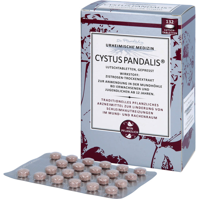 Cystus Pandalis Lutschtabletten, 132 pcs. Tablets