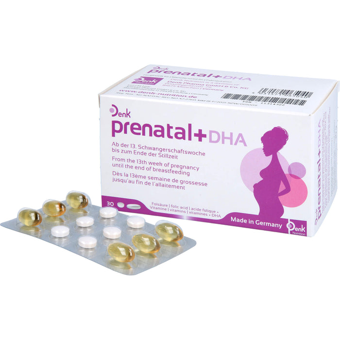 Denk Prenatal + DHA Tabletten, 60 St. Tabletten