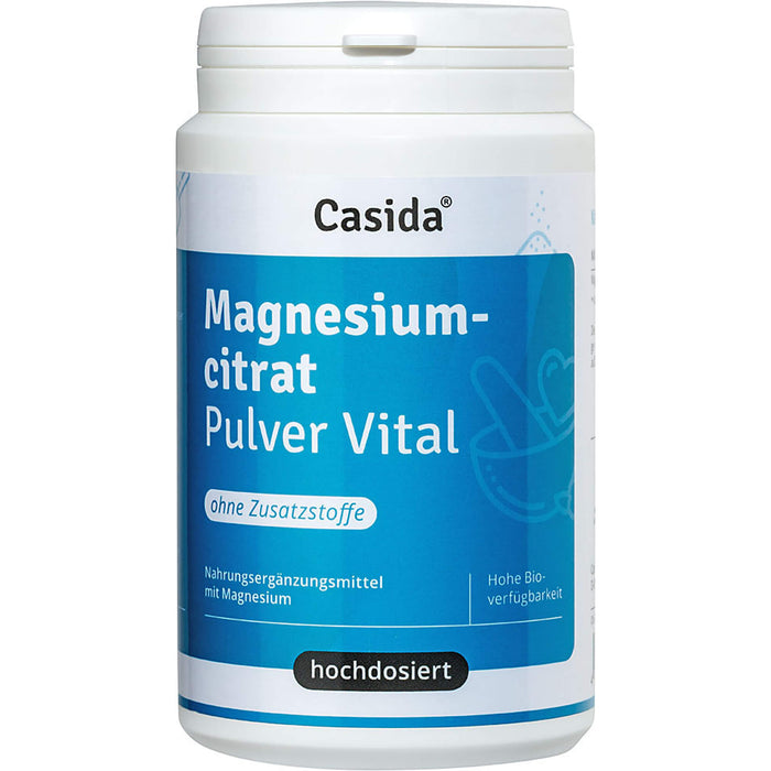 Casida Magnesiumcitrat Pulver Vital, 200 g Pulver