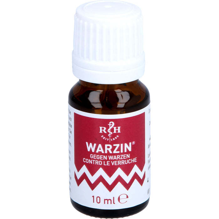 RÖSCH & HANDEL Warzin Tinktur gegen Warzen, 10 ml Solution