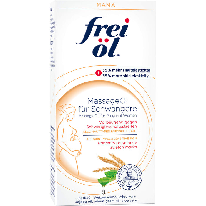 frei öl MassageÖl für Schwangere, 125 ml Oil