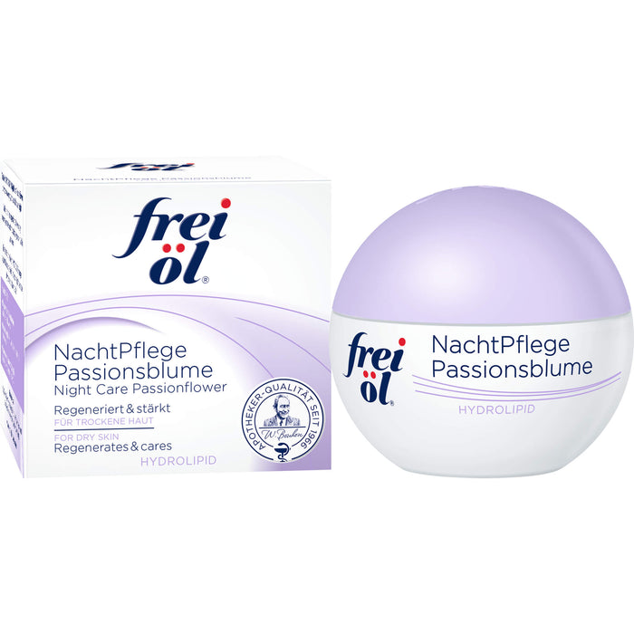 frei öl Hydrolipid NachtPflege Passionsblume, 50 ml XNC