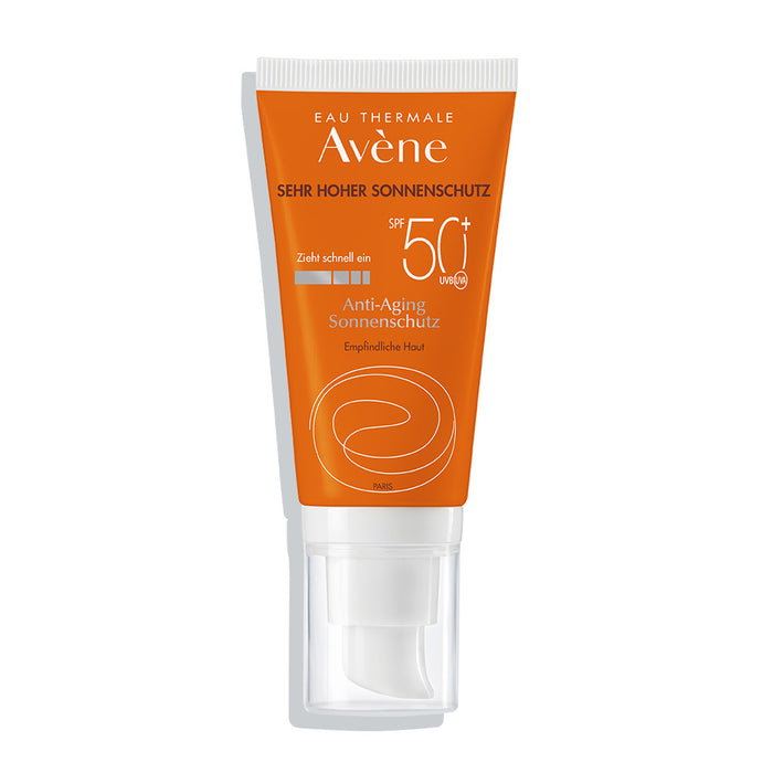 AVENE SunSitive Anti-Aging Sonnenschutz SPF50+, 50 ml Solution