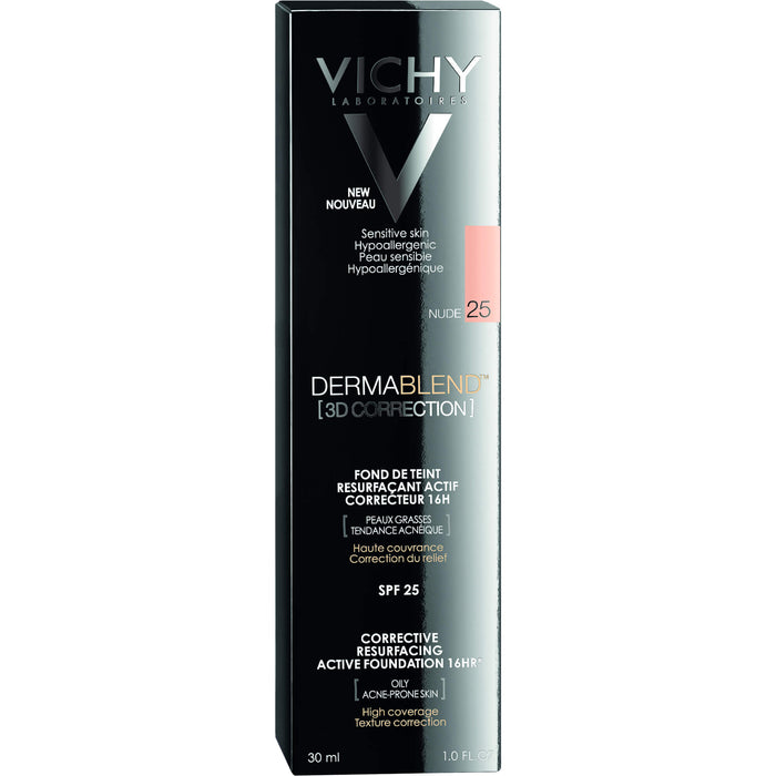 VICHY Dermablend 3D korrigierendes Make-Up SPF 25, 30 ml Creme