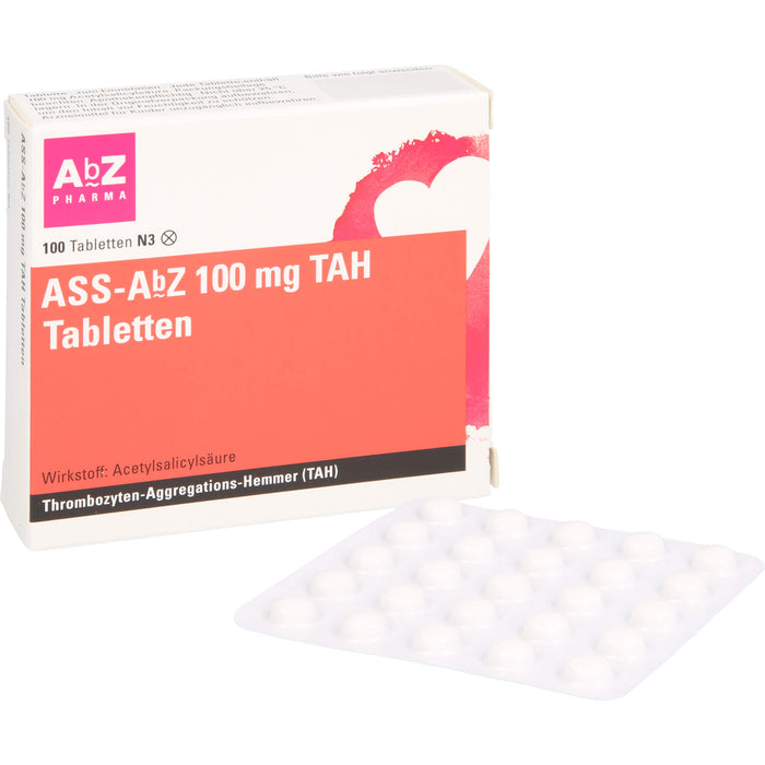 ASS-AbZ 100 mg TAH Tabletten, 100 St. Tabletten