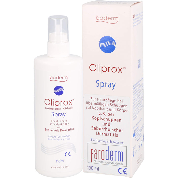 Oliprox Spray CE b. Seborrhoischer Dermatitis, 150 ml SPR