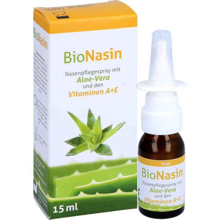 BioNasin Nasenpflegespray, 15 ml Solution