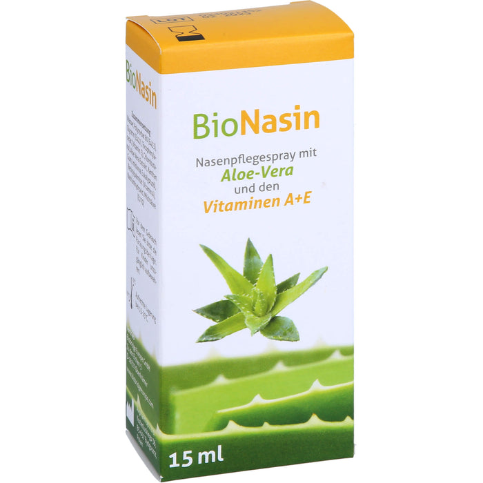 BioNasin Nasenpflegespray, 15 ml Solution