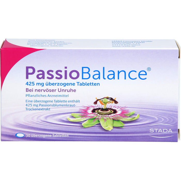 PassioBalance Tabletten bei nervöser Unruhe, 30 pcs. Tablets