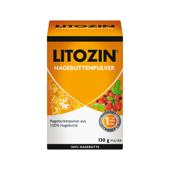 LITOZIN Hagebuttenpulver, 130 g Powder