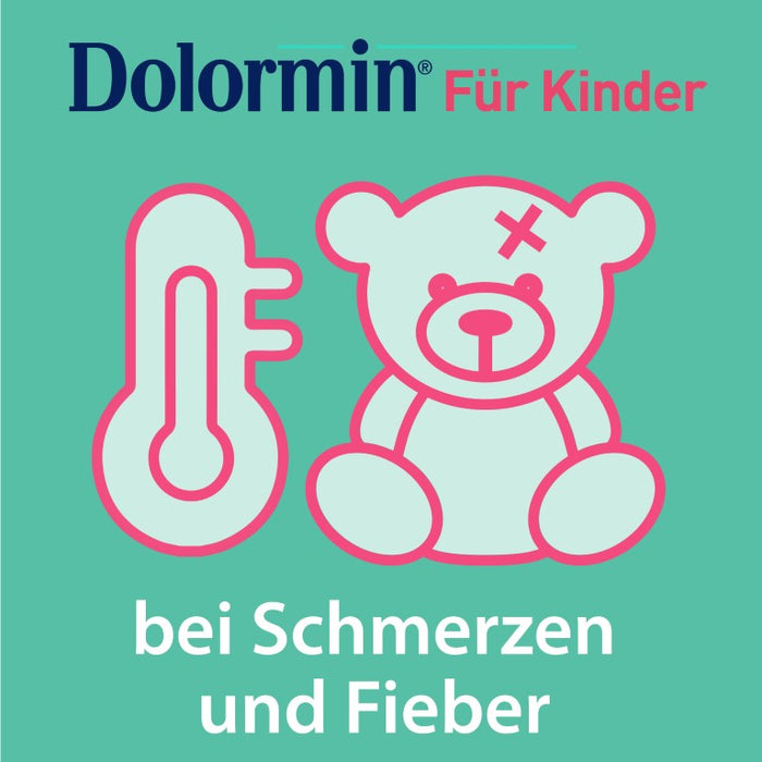 Dolormin für Kinder Ibuprofensaft 40 mg/ml ab 1 Jahr, 100 ml Lösung