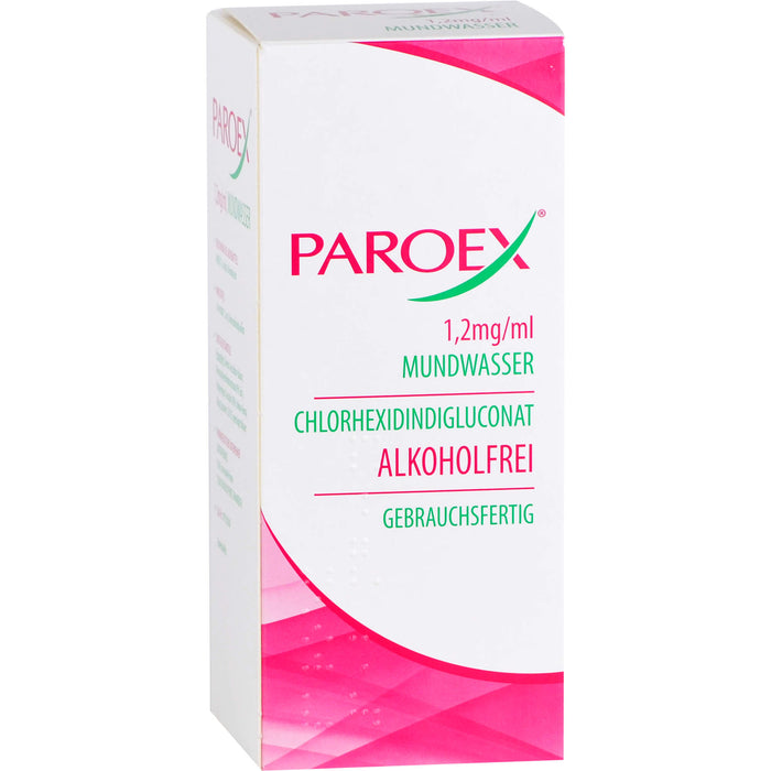 PAROEX Mundwasser bei Infektionen der Mundschleimhaut, 300 ml Solution