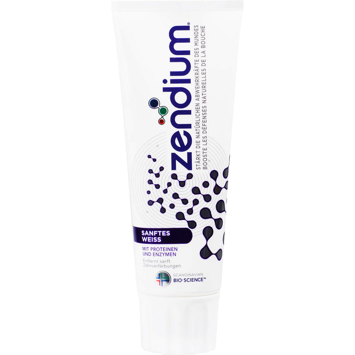 zendium Zahncreme Sanftes Weiss, 75 ml Dentifrice